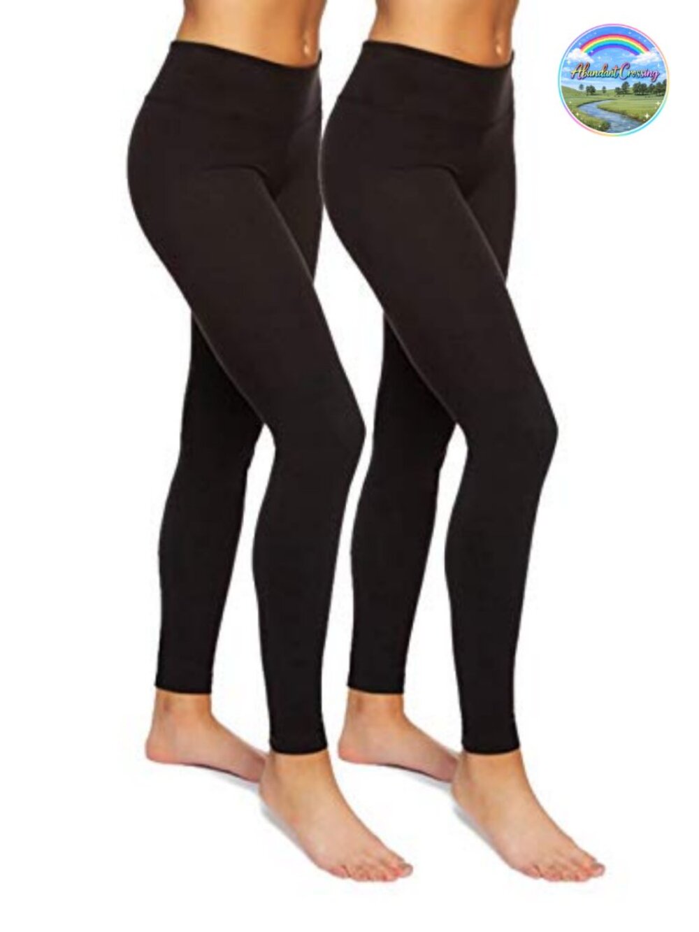 Suede Athleisure Performance Legging 2-Pack Womens Mid-Rise Yoga Pants C3690RT